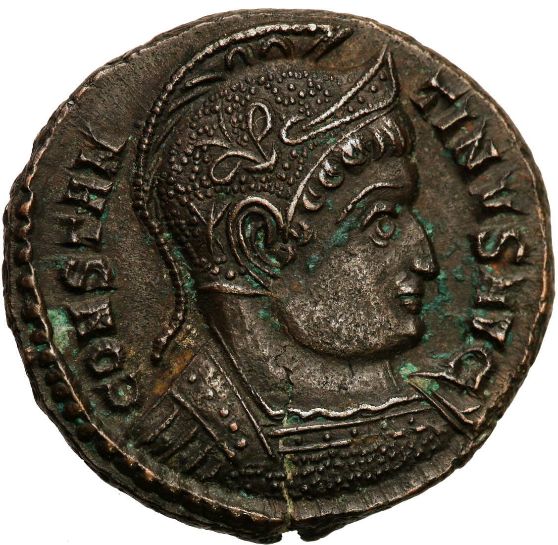 Cesarstwo Rzymskie. Konstantyn I Wielki (307-337). Follis 322-323, Trewir